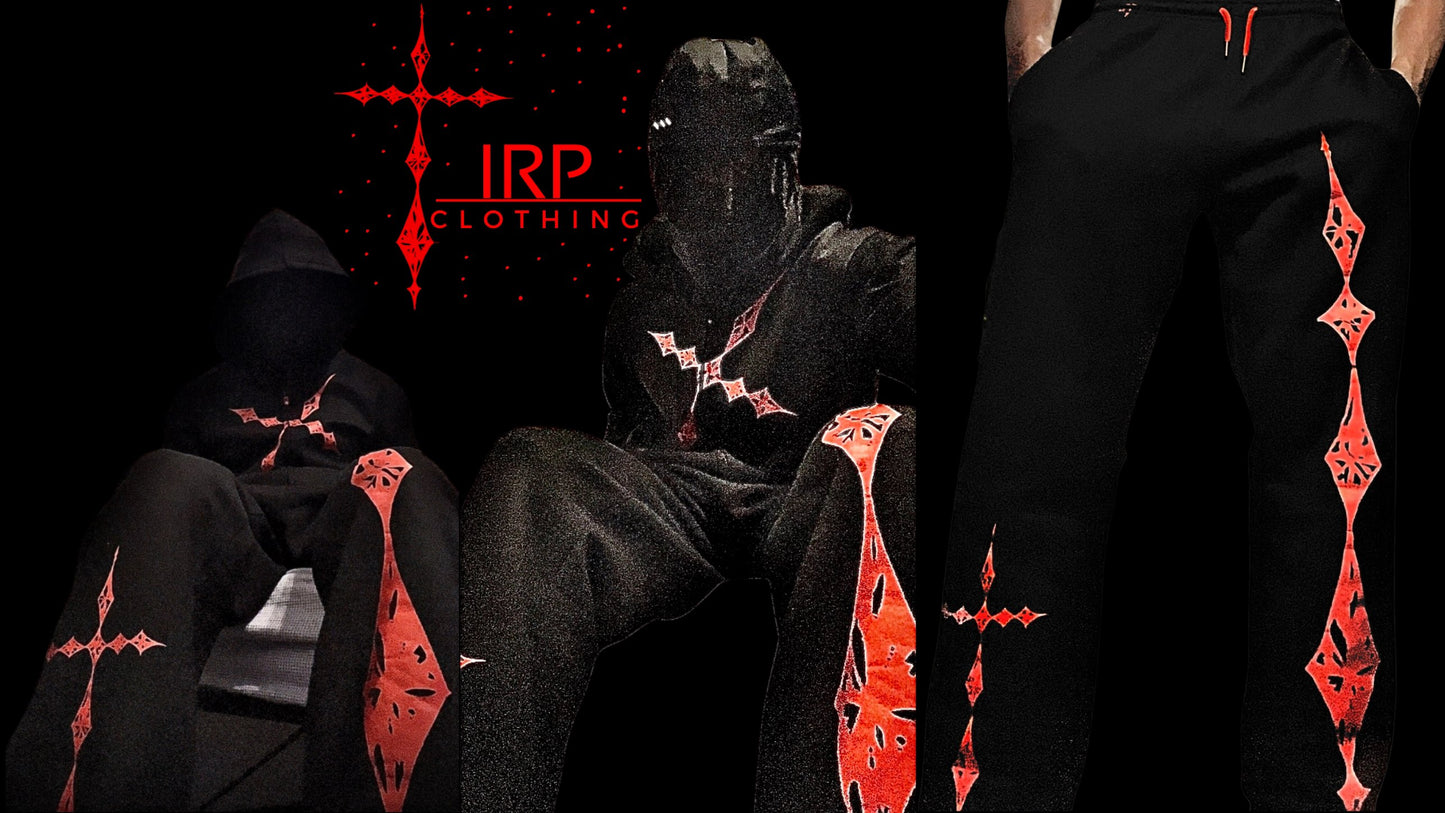 Black & Red IRP Hoodie