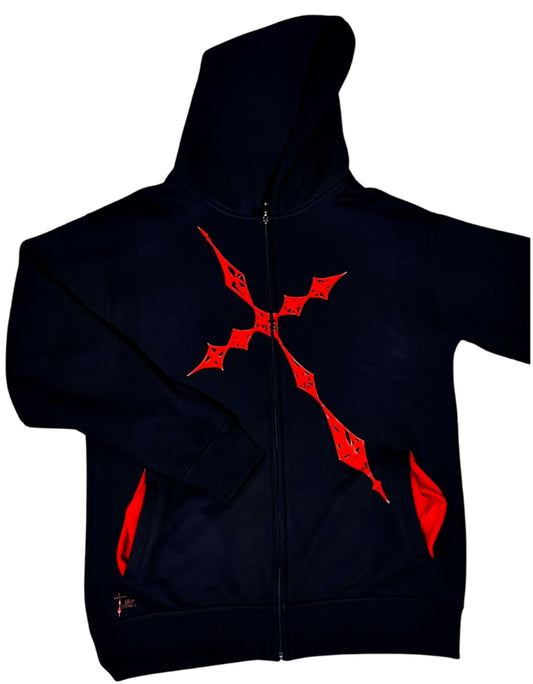 Black & Red IRP Hoodie